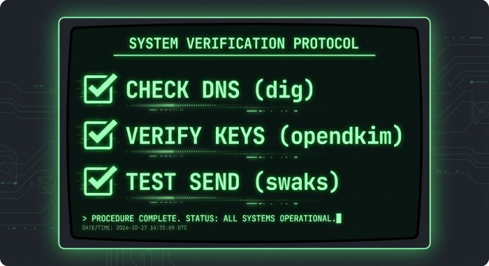 Create dmarc record