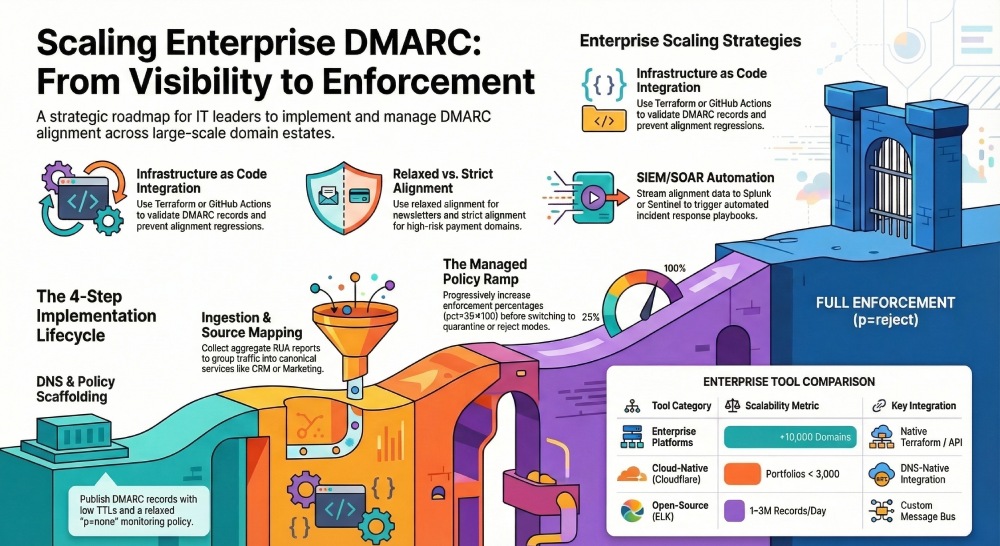 Create dmarc record