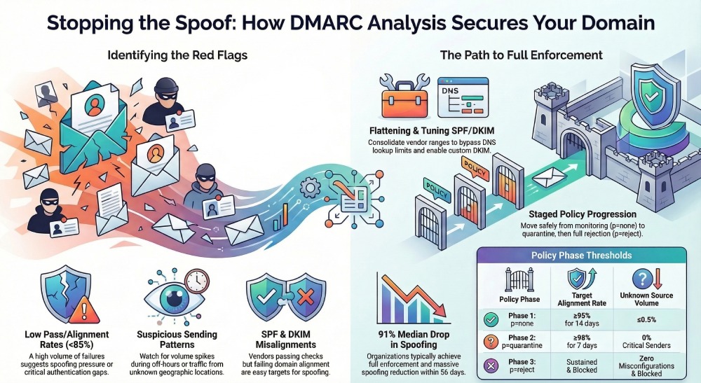 Create dmarc record