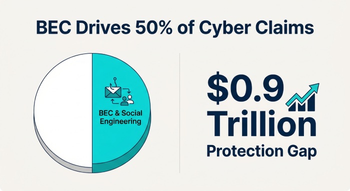 BEC Cyber Claims Infographic
