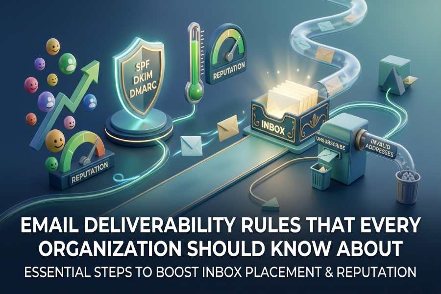 Email deliverability rules that every organization