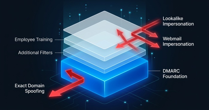 DMARC Shield Diagram
