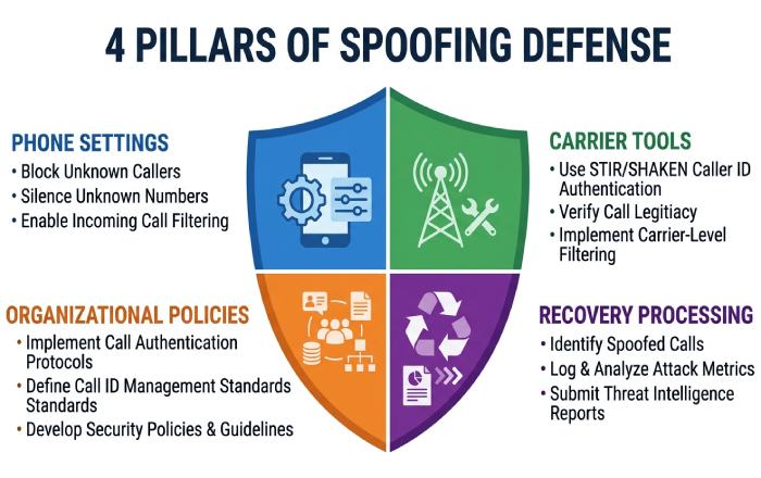 Comprehensive Spoofing Defense Layers