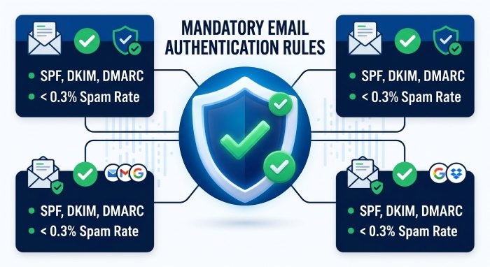 Major Provider Authentication Infographic