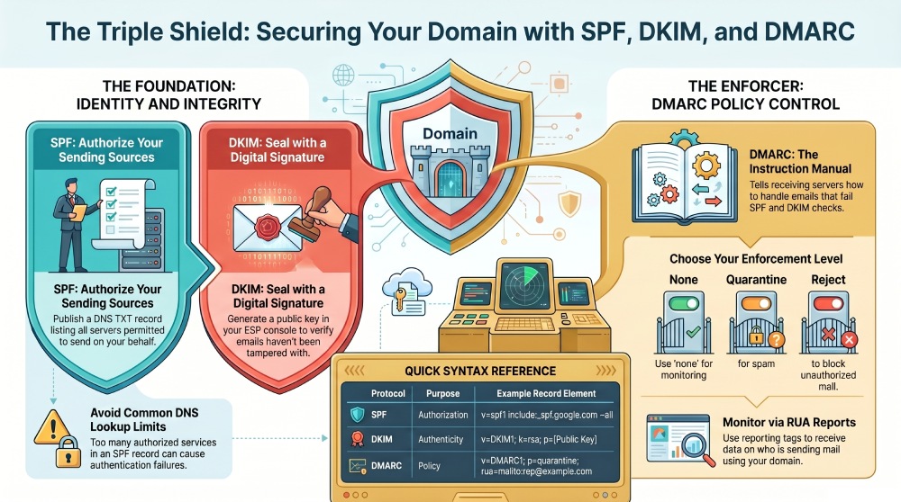 The Definitive Guide to Domain Authentication Protocols