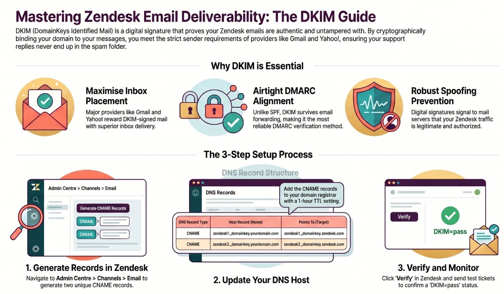 Email Deliverability DKIM Setup Guide