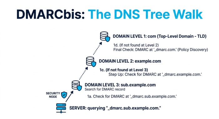 DNS Tree Walk Diagram
