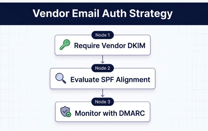 Vendor Authentication Strategy Infographic