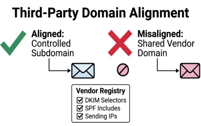Third-Party Email Alignment Infographic