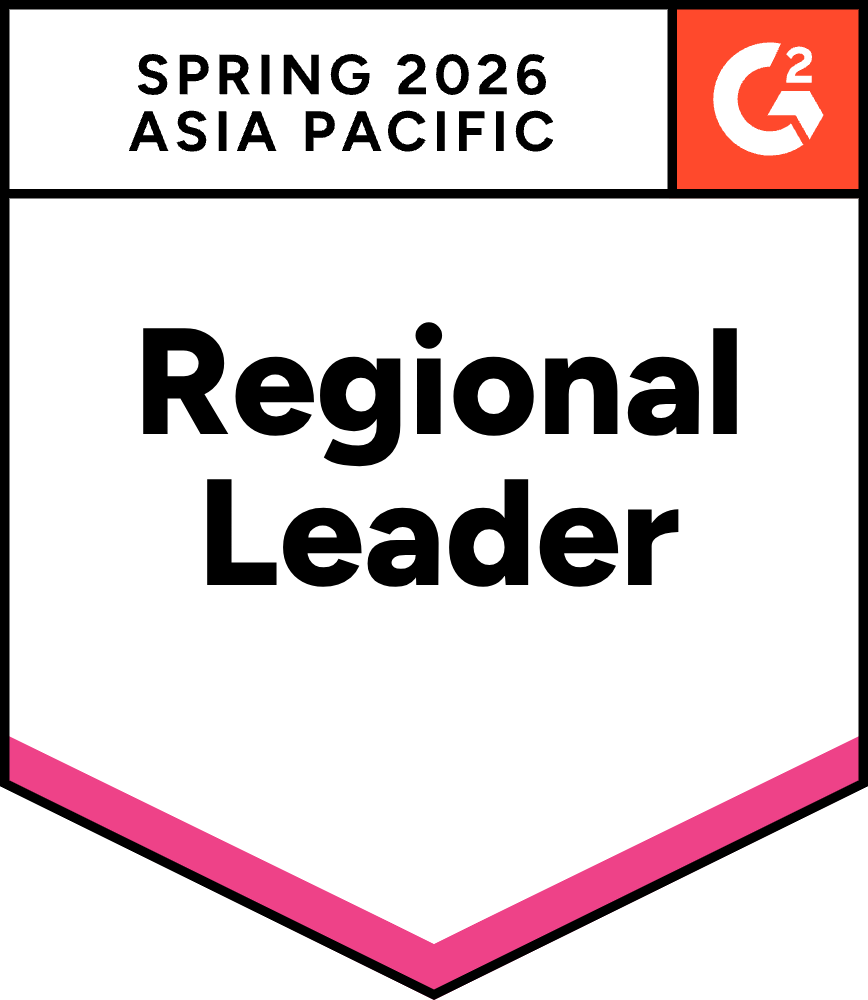 G2 APAC Leader badge