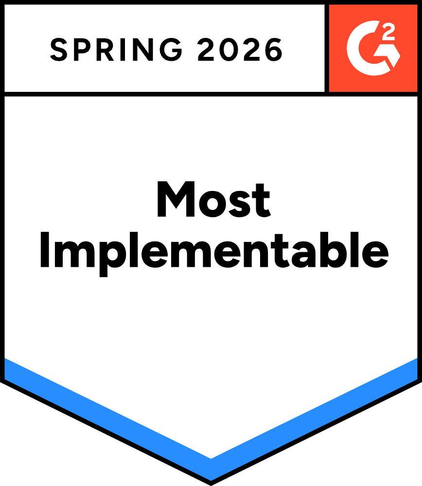 G2 Most Implementable Spring 2026
