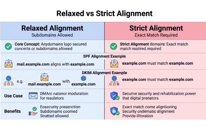Relaxed vs Strict Alignment Table