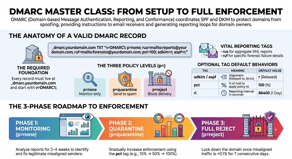 DMARC Master Class: From Setup to Full Enforcement