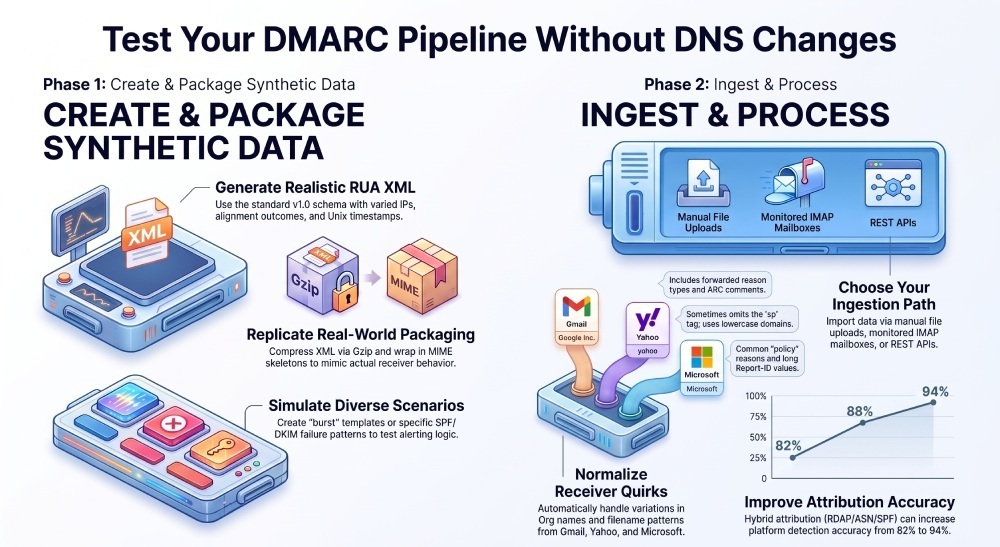 Test your dmarc pipeline