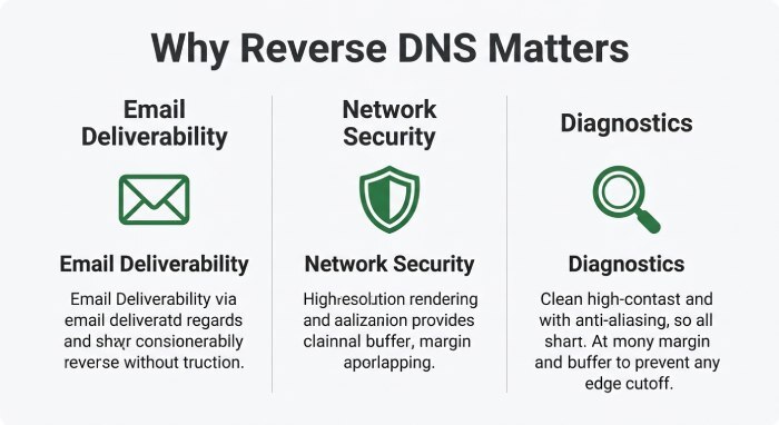 Why Reverse DNS Matters for Email Deliverability, Security, and Network Troubleshooting