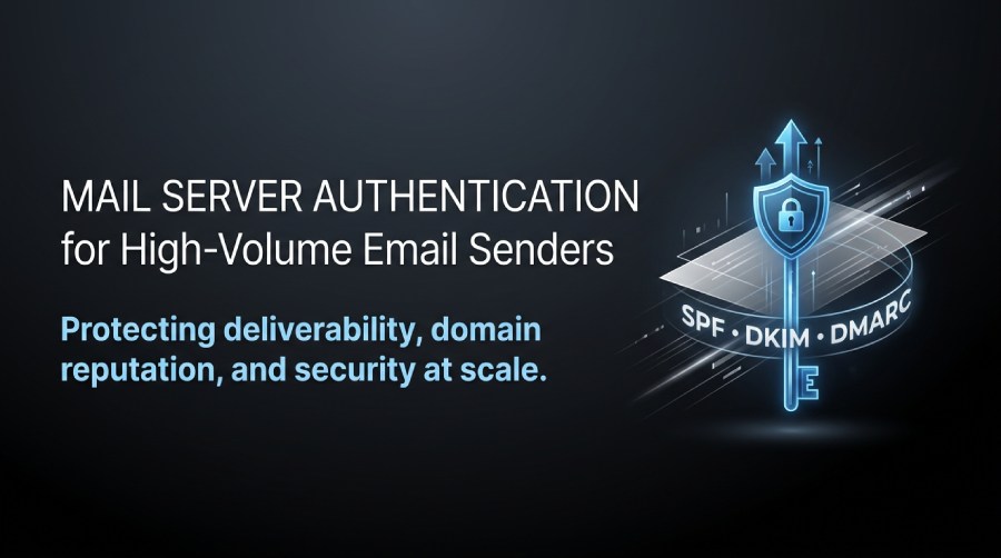 Mail server authentication security
