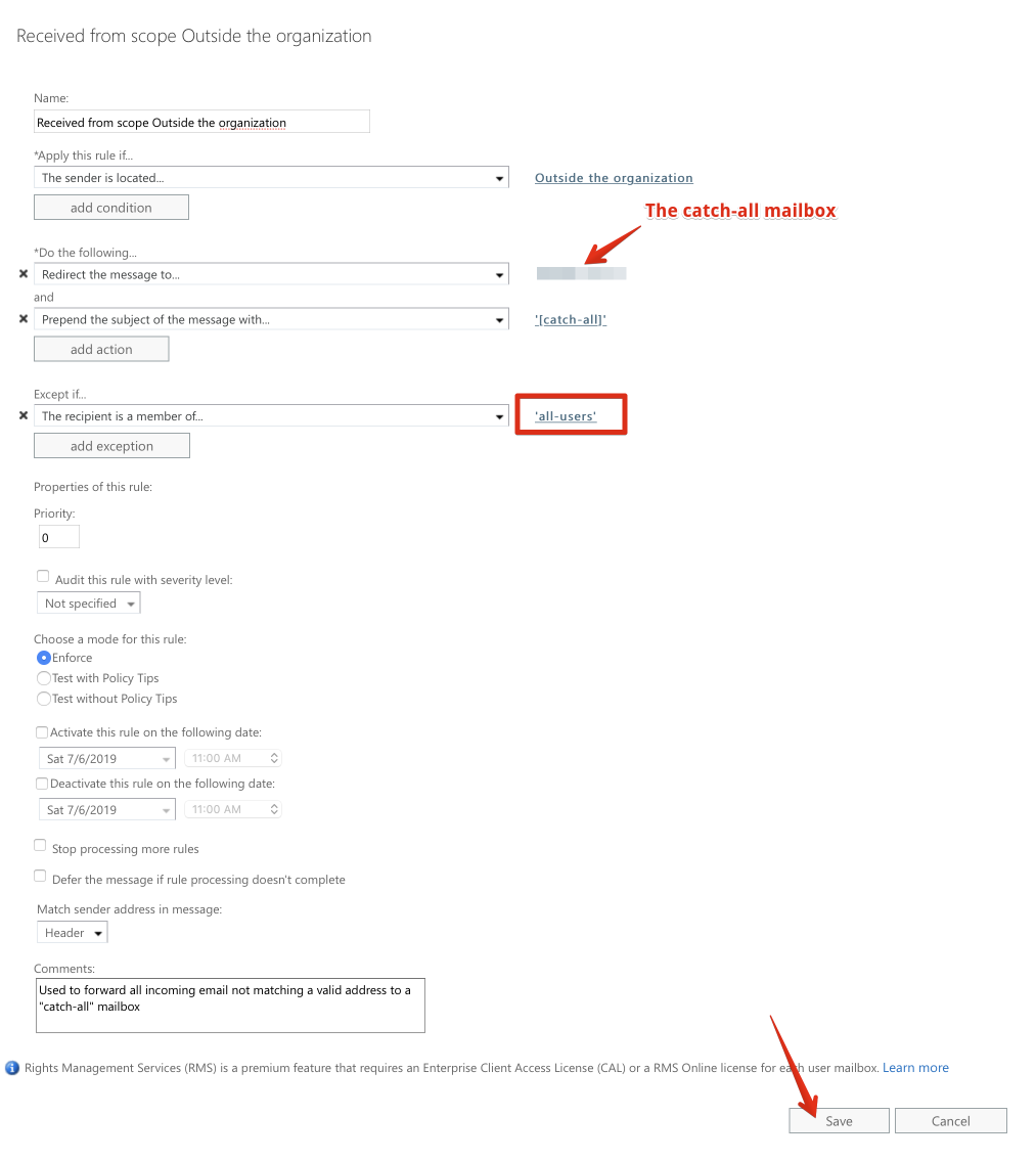 online archive office 365