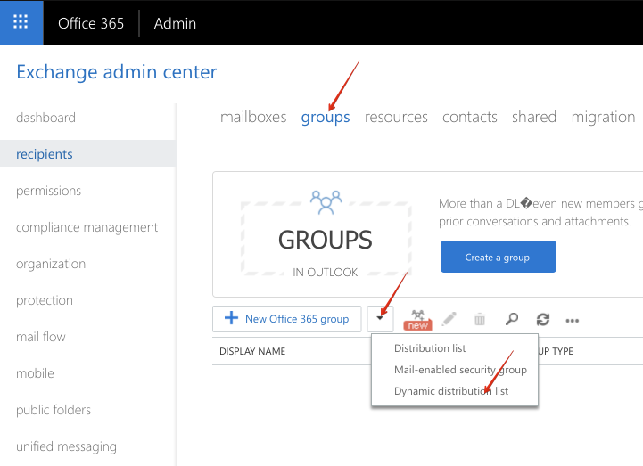 exchange online archiving for exchange online