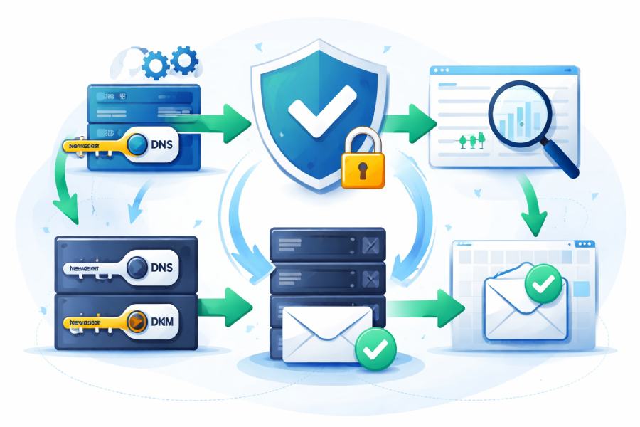 Implement DKIM Key Rotation Without Downtime