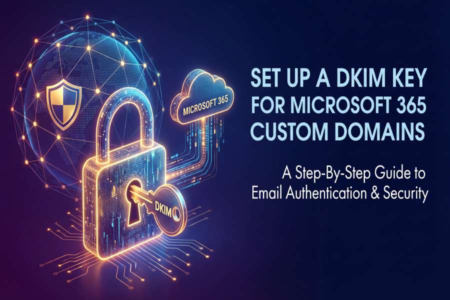 Set Up A DKIM Key For Microsoft 365 Custom Domains