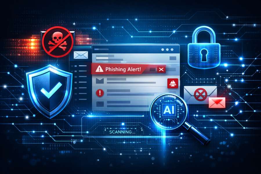 Email security and phishing protection