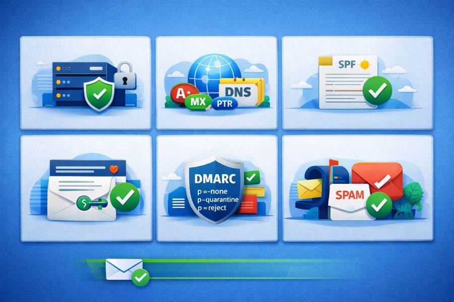 setting up a self-hosted mail server