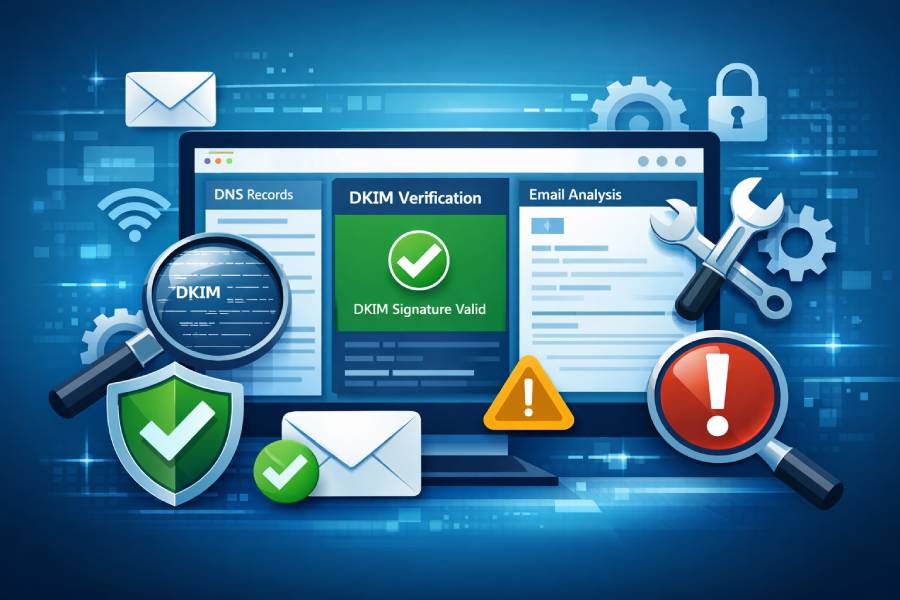 Test DKIM Records And Fix Signature Errors