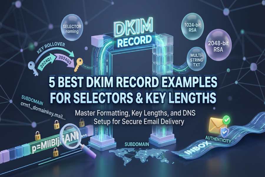 DKIM Record Examples To Understand Selectors, Key Lengths, And TXT Formatting
