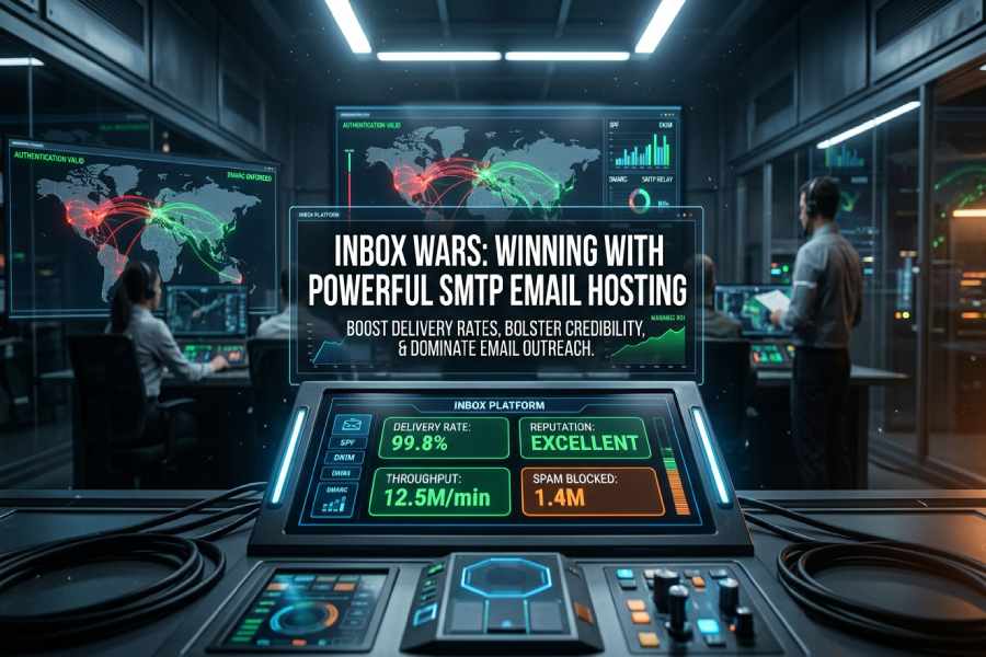 Powerful SMTP Email Hosting