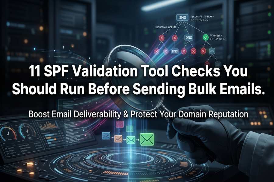 11 SPF Validation Tool Checks You Should Run Before Sending Bulk Emails