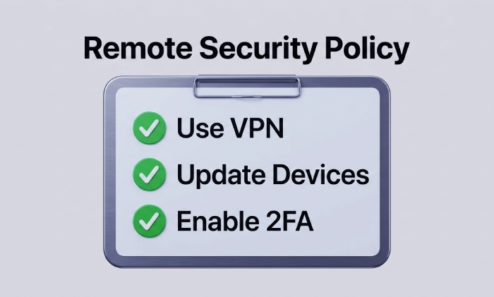 Remote Work Security Checklist