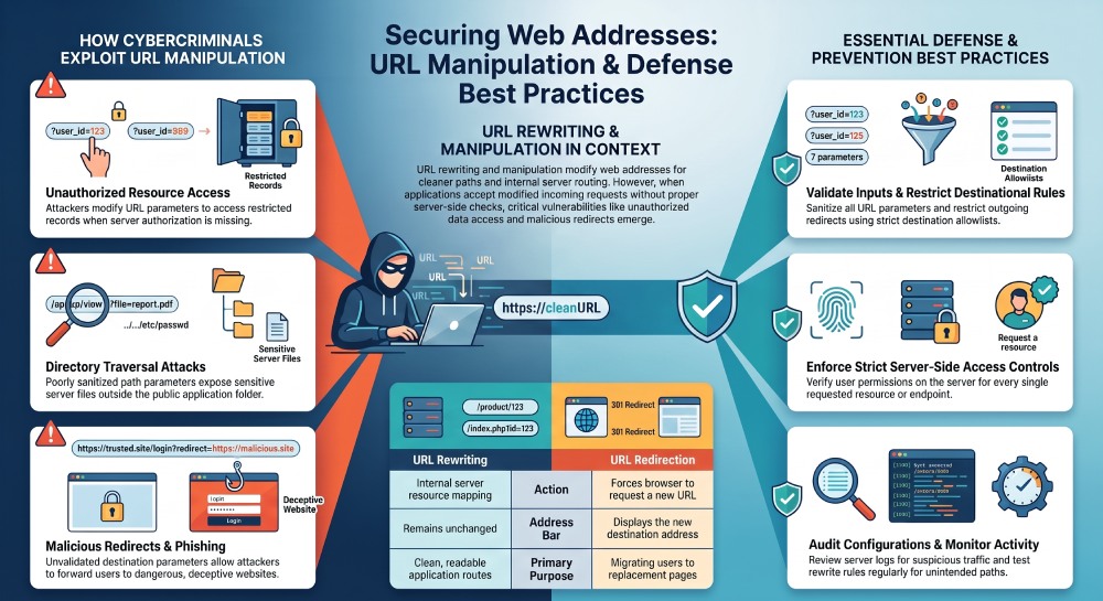 Securing Web Addresses Infographic