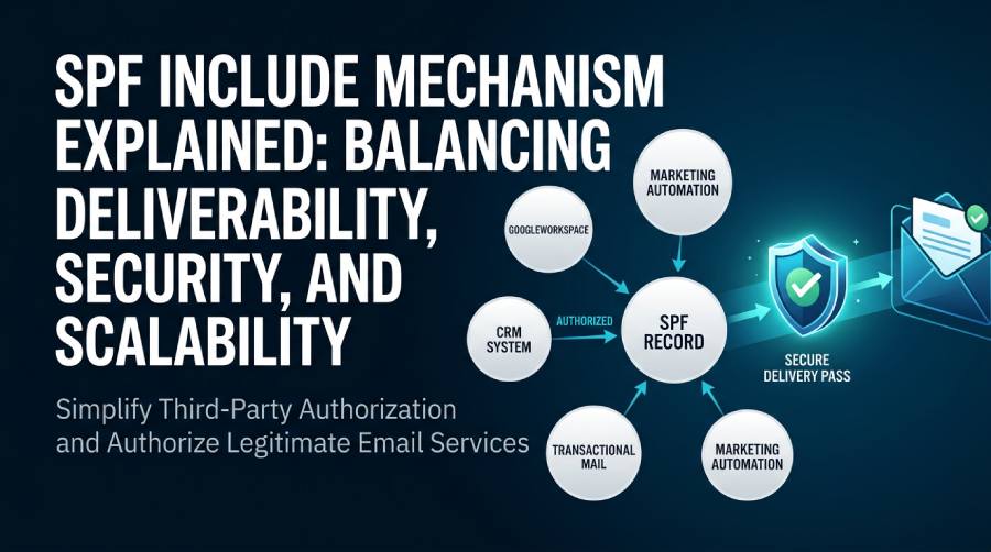 SPF Include Mechanism Graphic