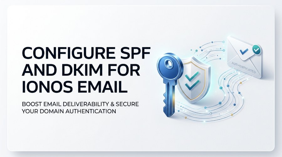 Configure SPF and DKIM for IONOS