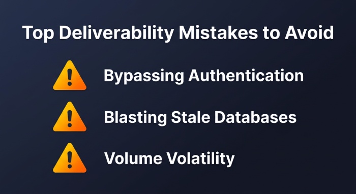 Deliverability Mistakes Warning