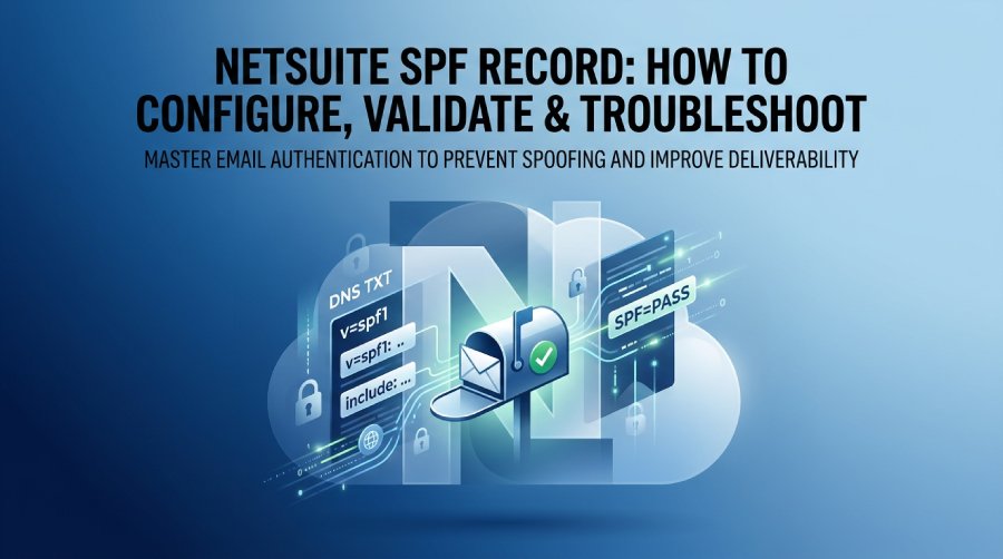 NetSuite SPF Record