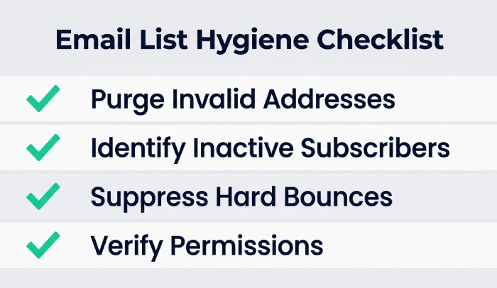 List Hygiene Checklist
