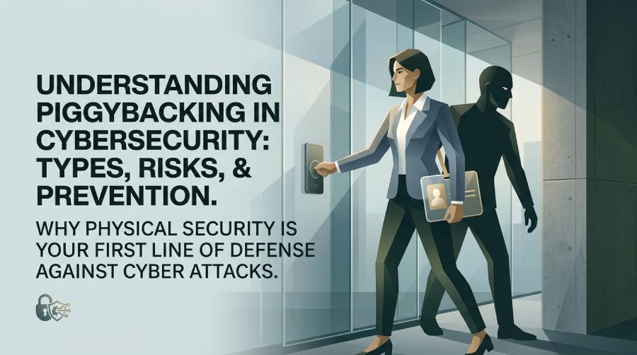 Piggybacking attack in cybersecurity