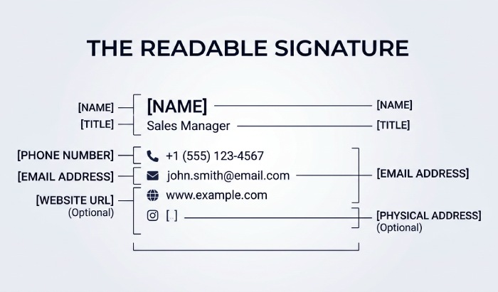Anatomy of a Readable Signature