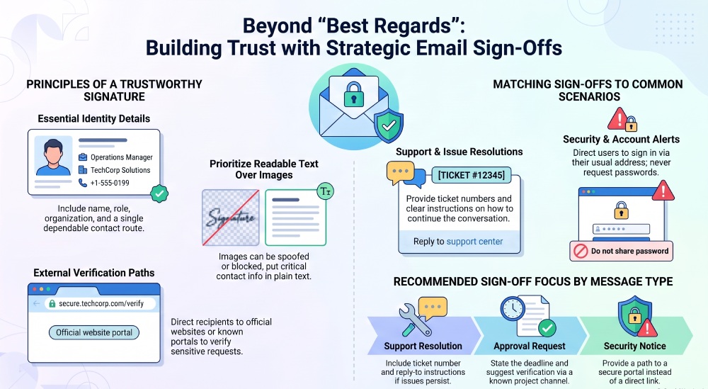 Strategic Email Sign-Off Guide