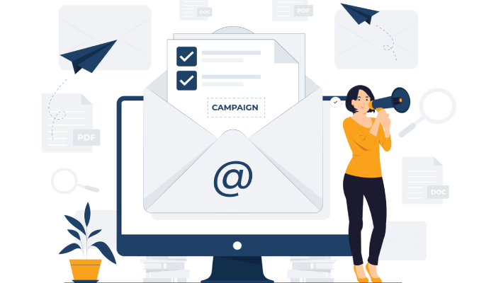 email marketing campaign.