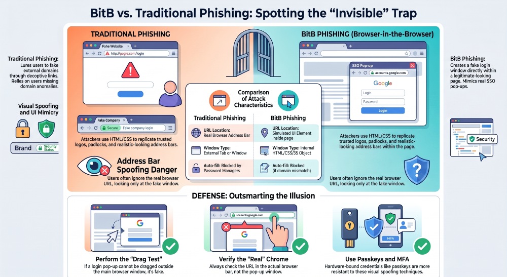 The Art of Deception: Browser-in-the-Browser Phishing Mechanics