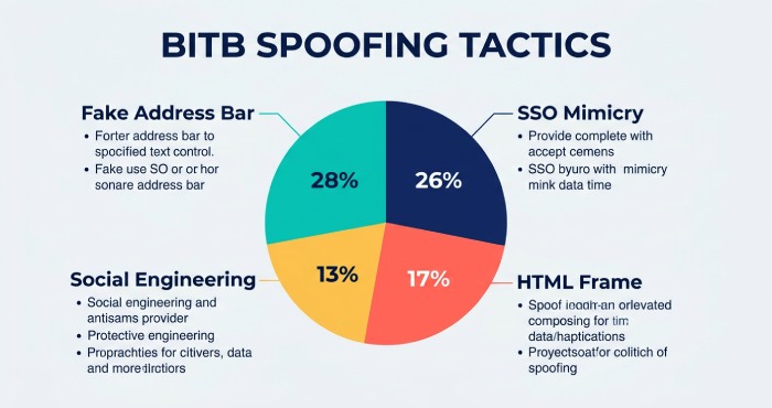 BitB Attack Tactics Pie Chart