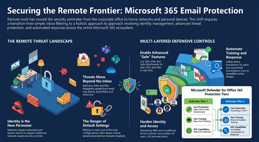 Securing Microsoft 365 Email for Remote Workforce Environments