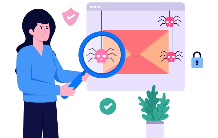 Email phishing protection