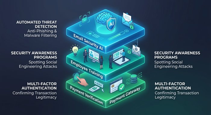 Layered Defense Strategy Graphic
