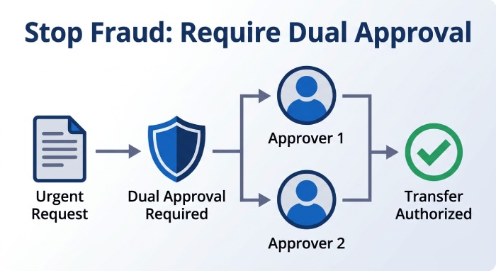 Dual Approval Flowchart