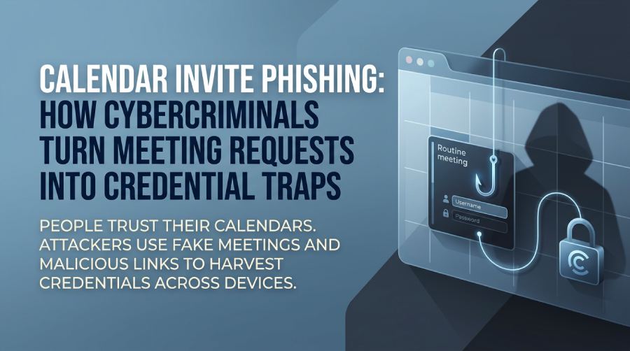 calendar invite phishing