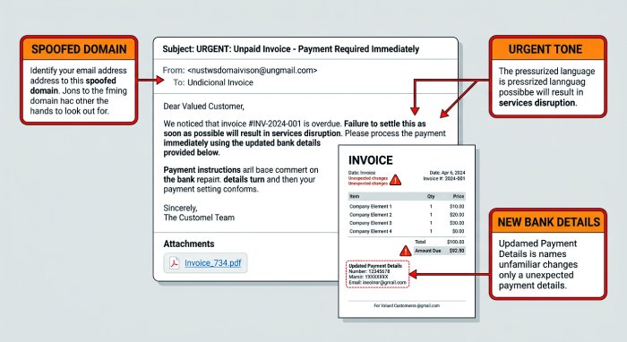 Invoice Red Flags Diagram