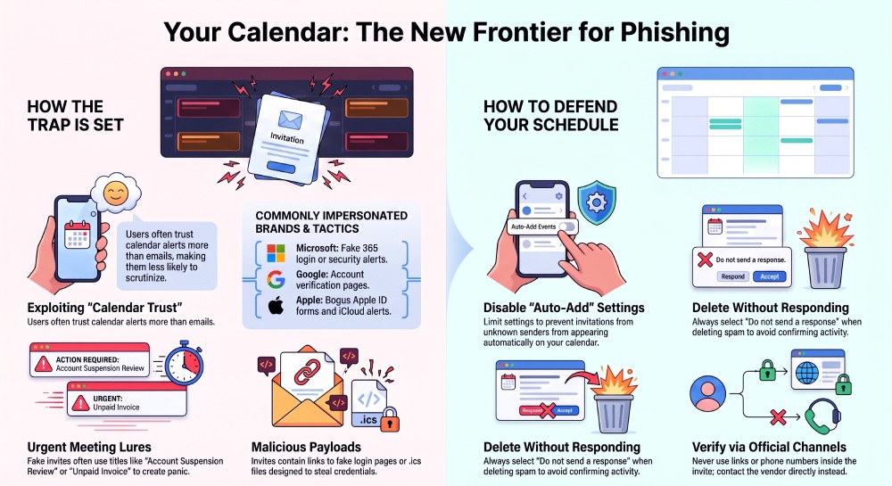 Calendar Invite Phishing: Defending Against Digital Meeting Scams